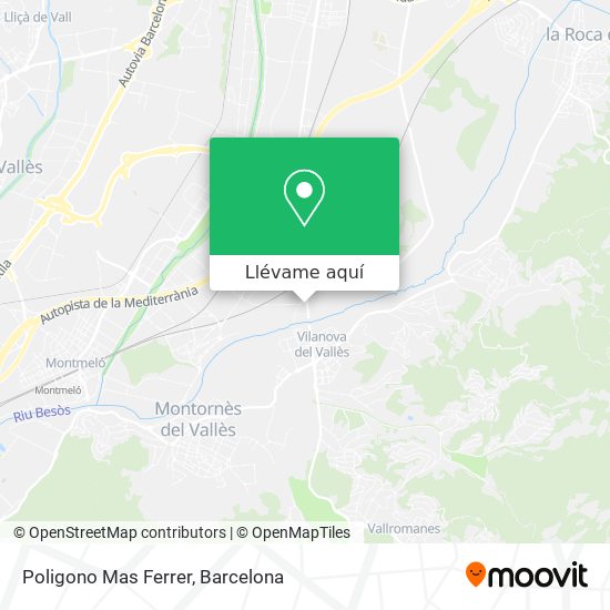 Mapa Poligono Mas Ferrer