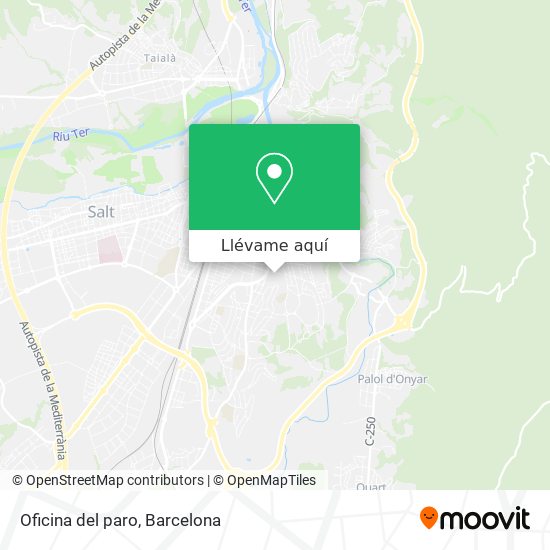 Mapa Oficina del paro