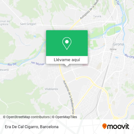 Mapa Era De Cal Cigarro
