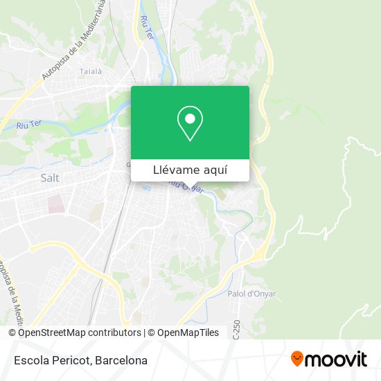 Mapa Escola Pericot