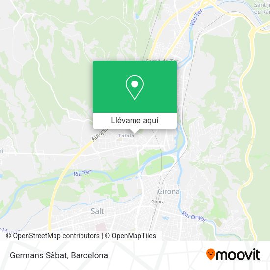Mapa Germans Sàbat