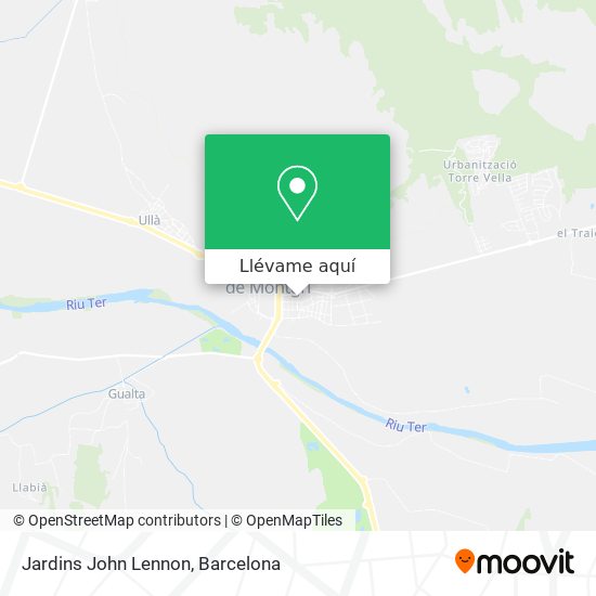 Mapa Jardins John Lennon