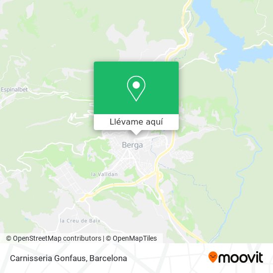 Mapa Carnisseria Gonfaus