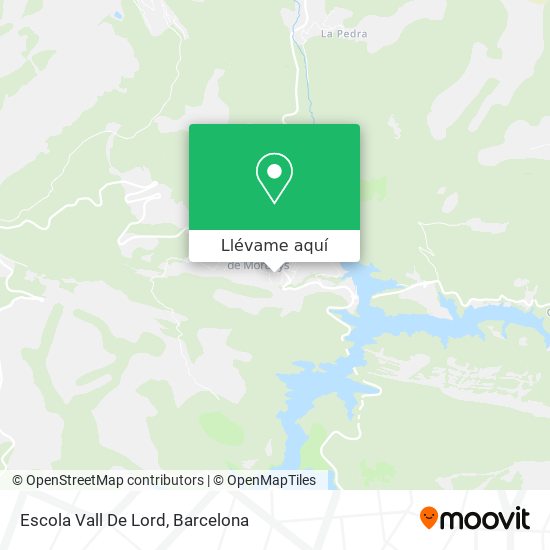 Mapa Escola Vall De Lord