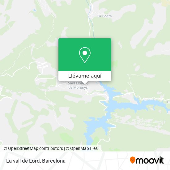 Mapa La vall de Lord