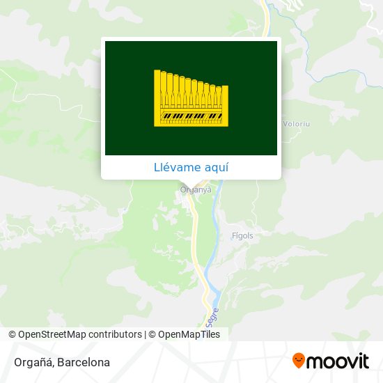 Mapa Orgañá