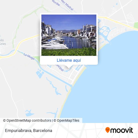Mapa Empuriabrava