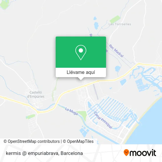 Mapa kermis @ empuriabrava