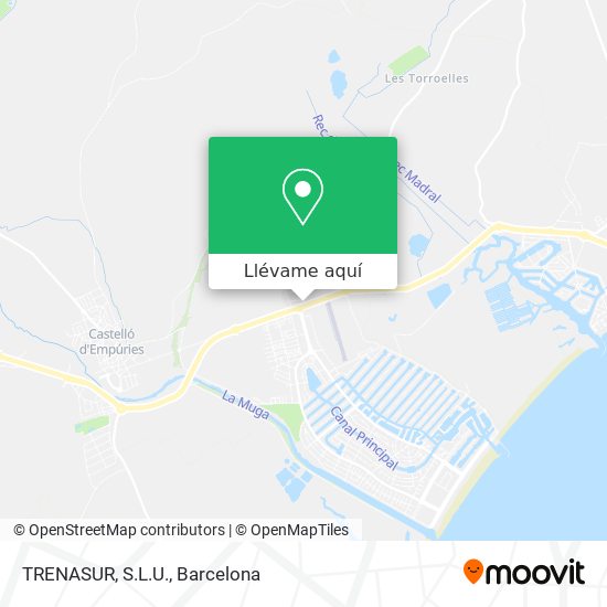 Mapa TRENASUR, S.L.U.