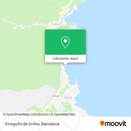 Mapa Xiringuito de Grifeu