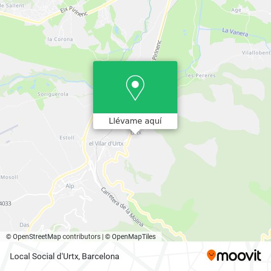 Mapa Local Social d'Urtx