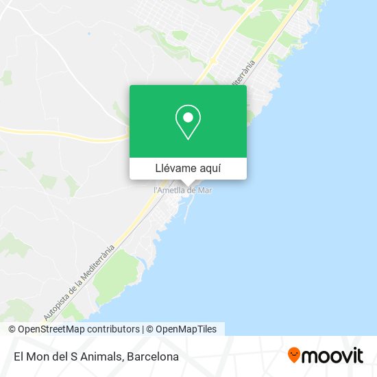 Mapa El Mon del S Animals