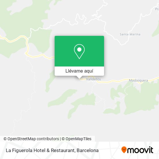 Mapa La Figuerola Hotel & Restaurant