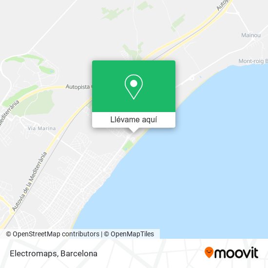Mapa Electromaps