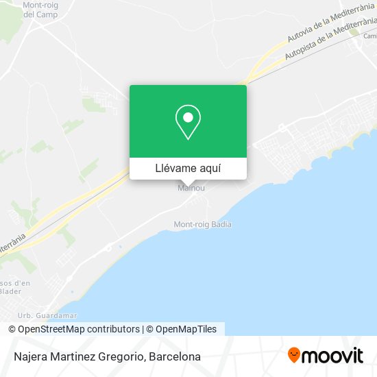 Mapa Najera Martinez Gregorio