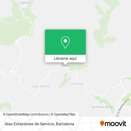Mapa Alas Estaciones de Servicio