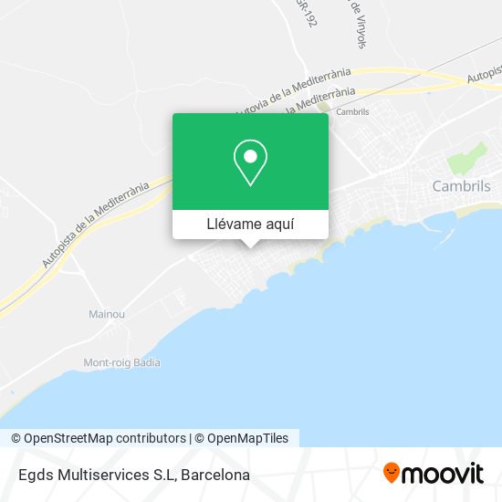 Mapa Egds Multiservices S.L