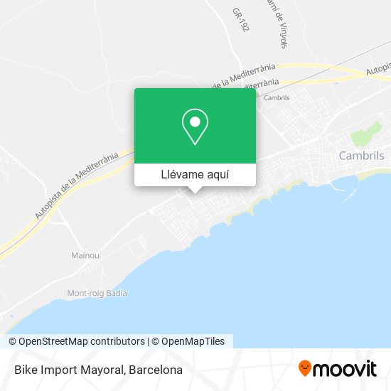Mapa Bike Import Mayoral