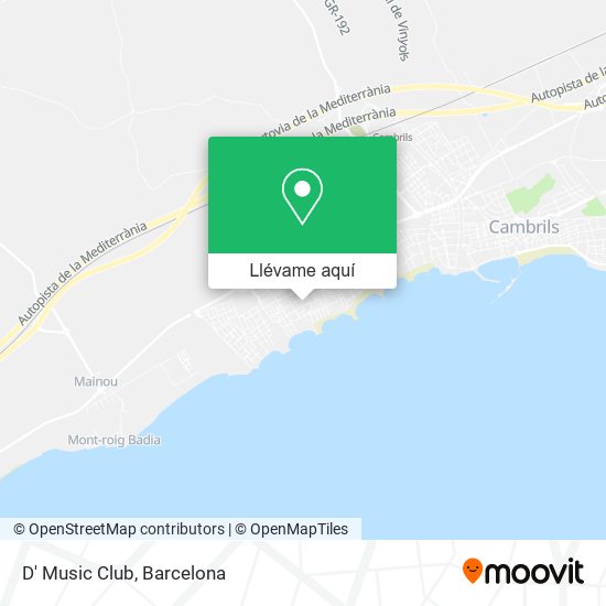 Mapa D' Music Club