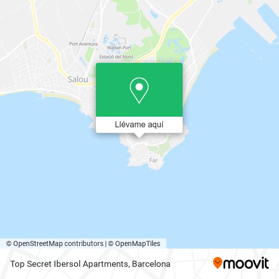 Mapa Top Secret Ibersol Apartments