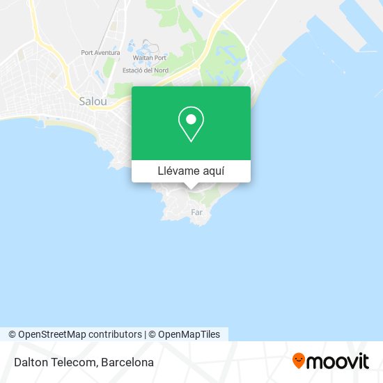 Mapa Dalton Telecom