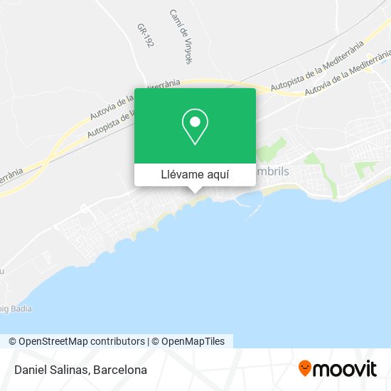 Mapa Daniel Salinas