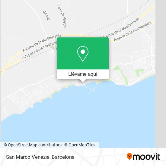 Mapa San Marco Venezia
