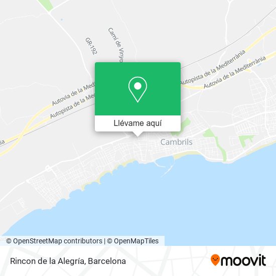 Mapa Rincon de la Alegría