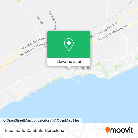 Mapa Elcolmado Cambrils