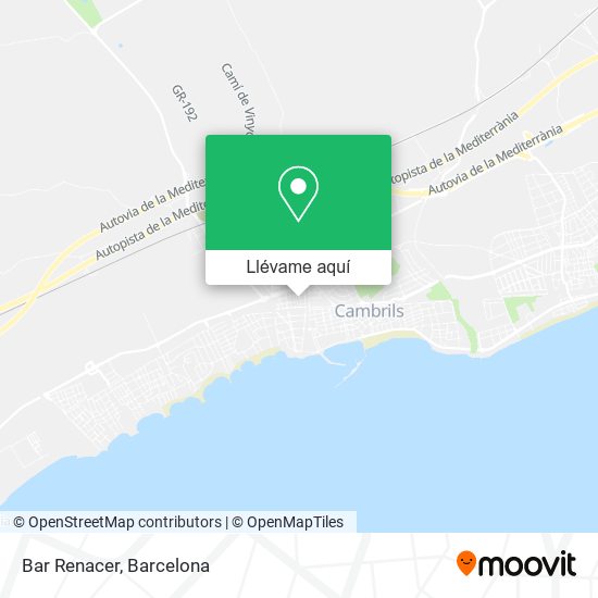Mapa Bar Renacer