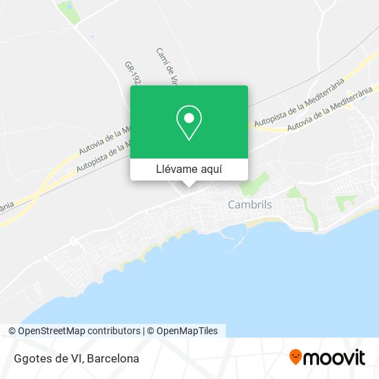 Mapa Ggotes de VI