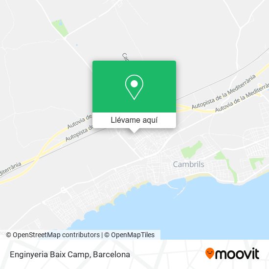 Mapa Enginyeria Baix Camp