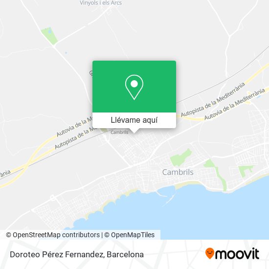 Mapa Doroteo Pérez Fernandez