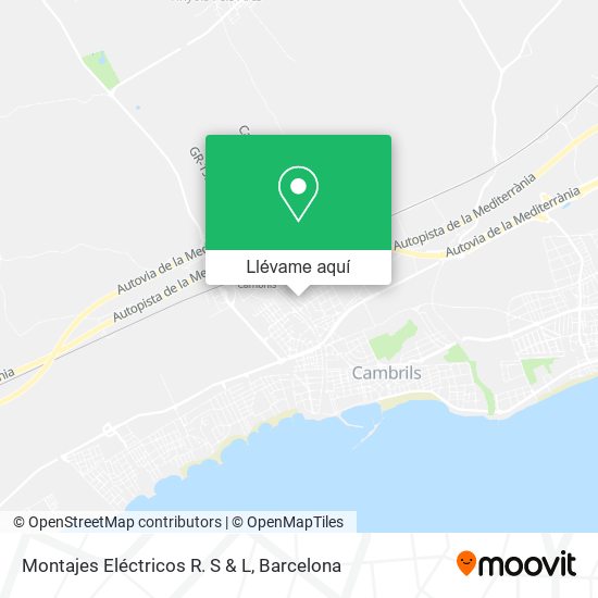 Mapa Montajes Eléctricos R. S & L