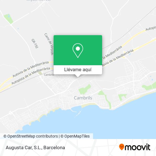 Mapa Augusta Car, S.L.