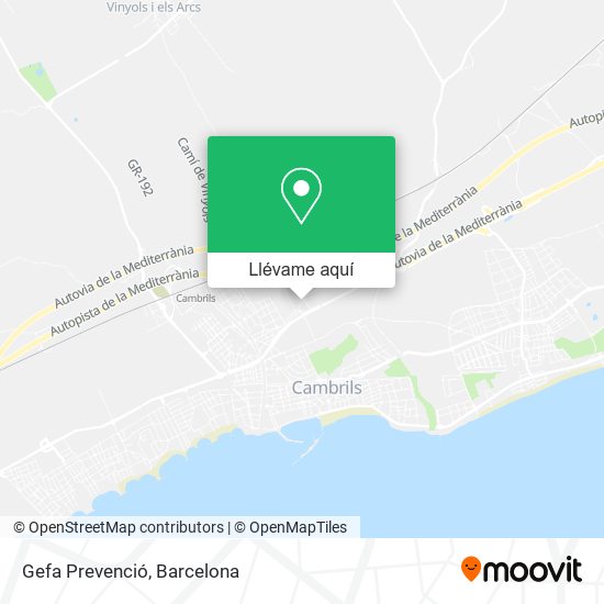 Mapa Gefa Prevenció