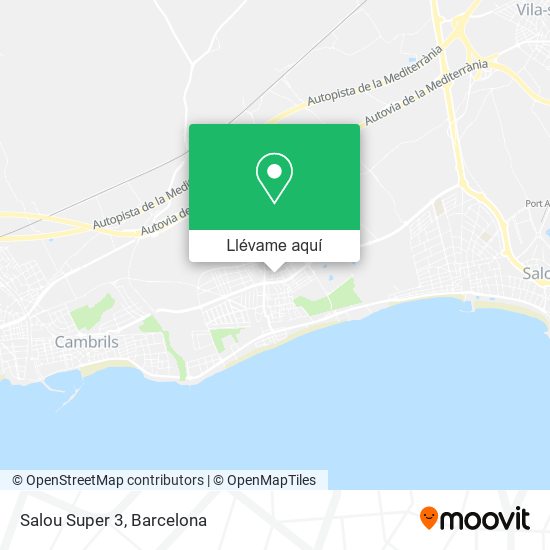 Mapa Salou Super 3