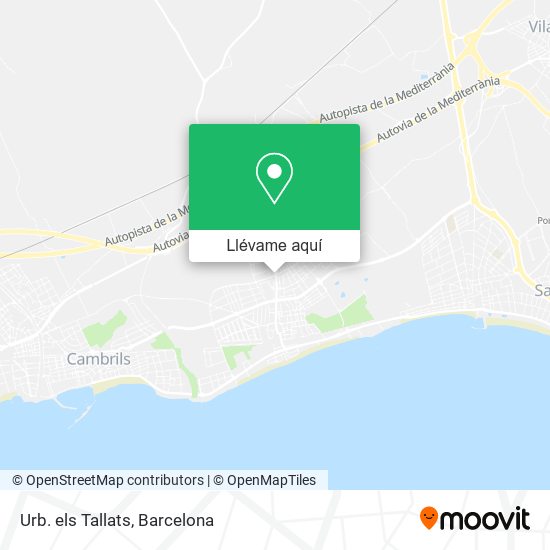 Mapa Urb. els Tallats