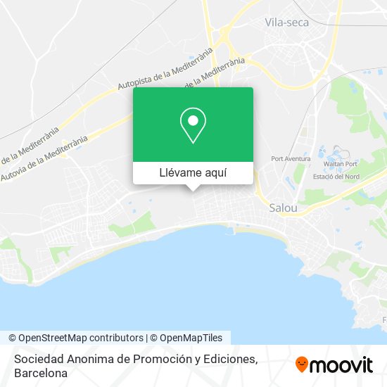 Mapa Sociedad Anonima de Promoción y Ediciones