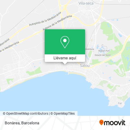 Mapa Bonàrea