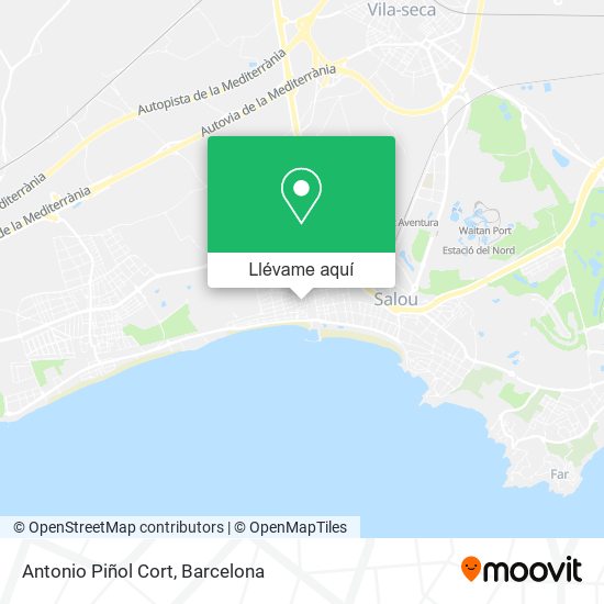 Mapa Antonio Piñol Cort