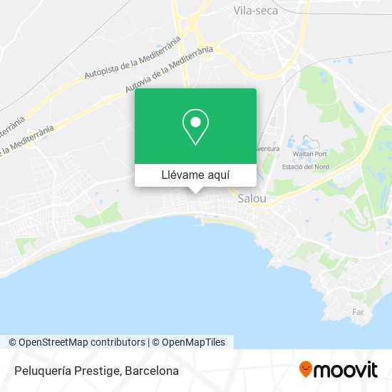 Mapa Peluquería Prestige