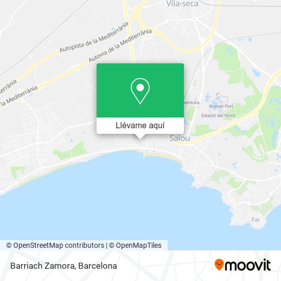 Mapa Barriach Zamora