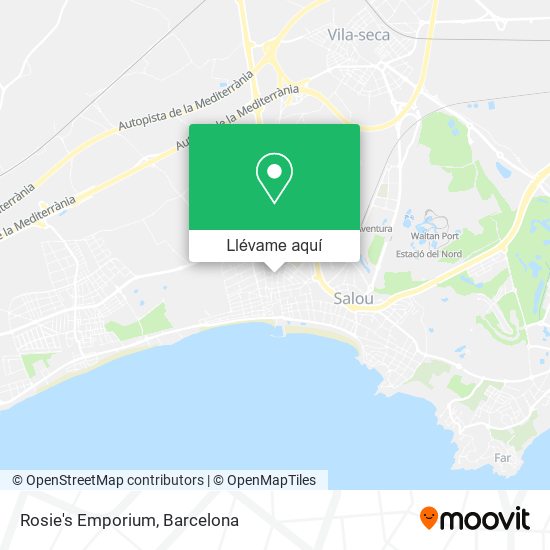 Mapa Rosie's Emporium