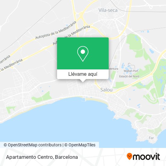 Mapa Apartamento Centro