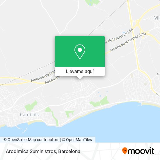 Mapa Arodimica Suministros