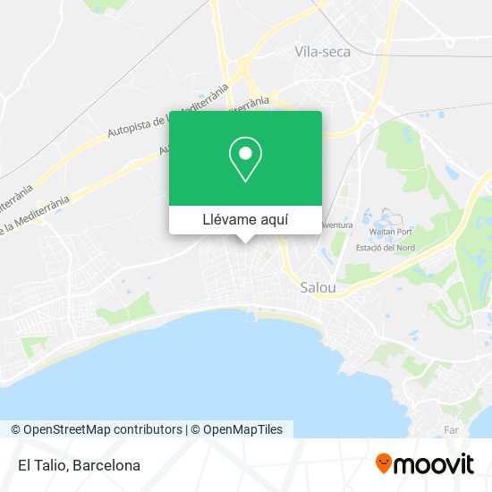 Mapa El Talio