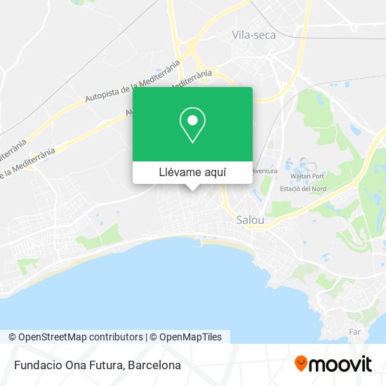 Mapa Fundacio Ona Futura