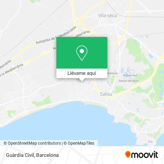 Mapa Guàrdia Civil
