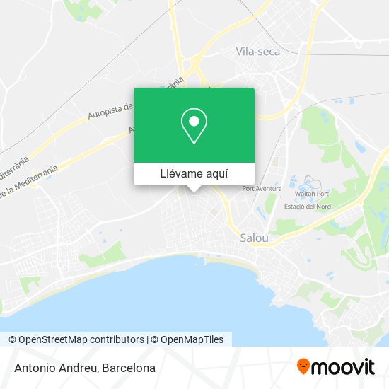 Mapa Antonio Andreu